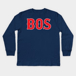 Red Sox City Alt 1 Kids Long Sleeve T-Shirt